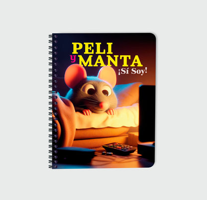 Libreta A5 ¡Sí Soy! PELI Y MANTA