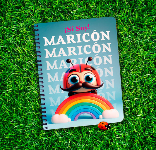 Libreta A5 ¡Sí Soy! MARICÓN