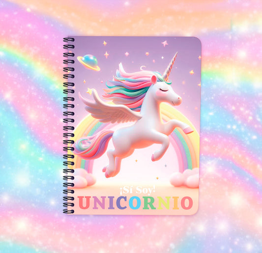 Libreta A5 ¡Sí Soy! UNICORNIO