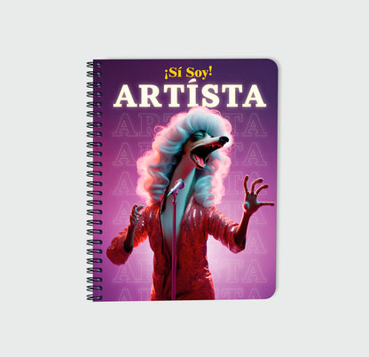 Libreta A5 ¡Sí Soy! ARTISTA