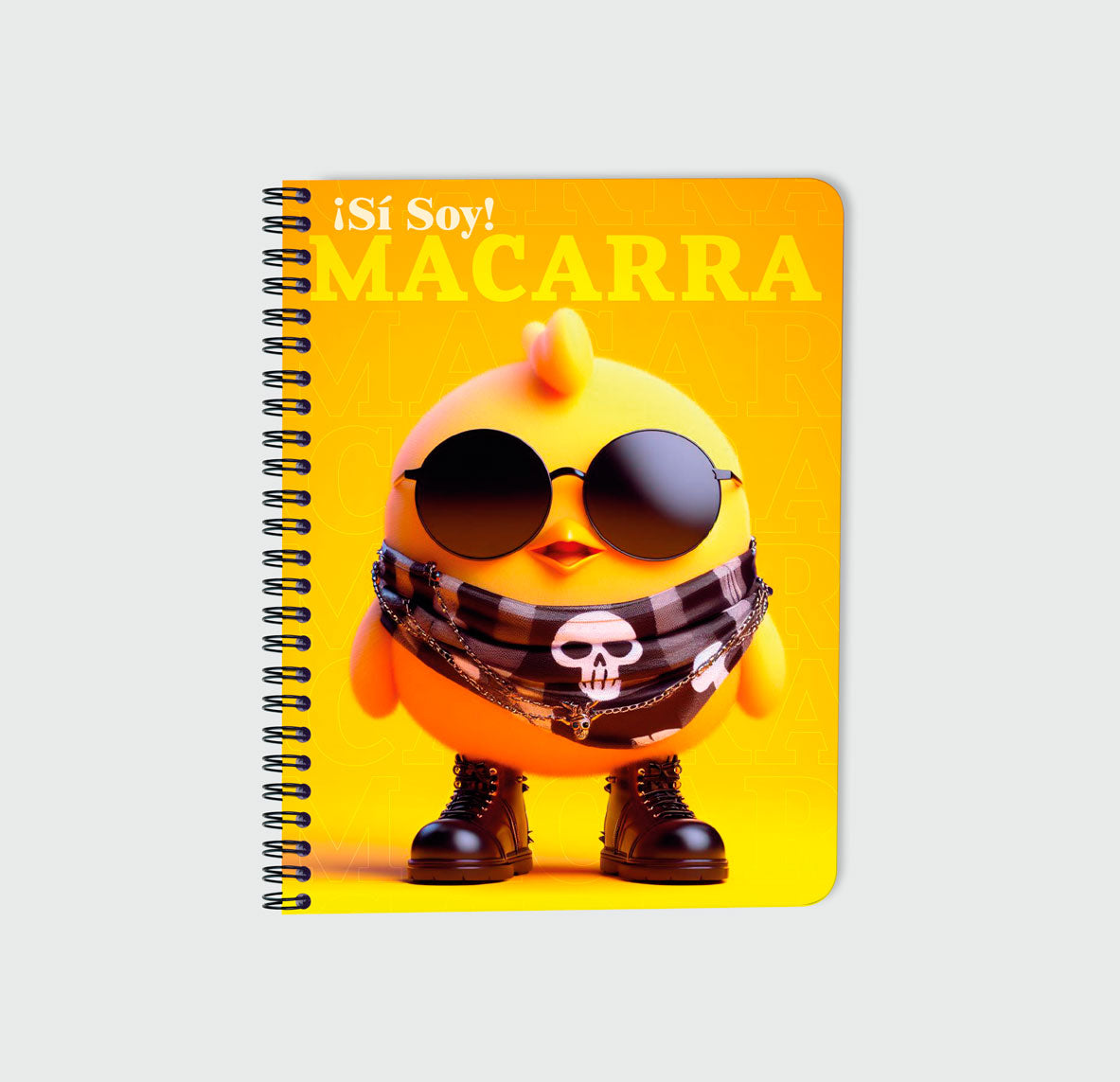 Libreta A5 ¡Sí Soy! MACARRA