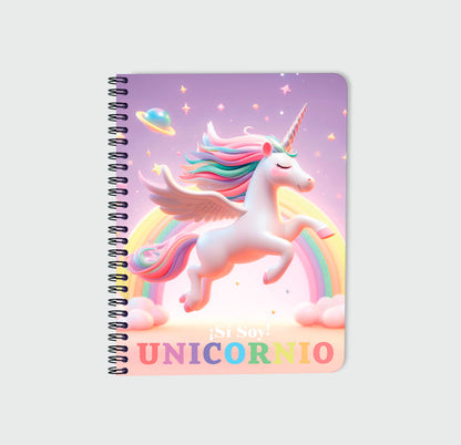 Libreta A5 ¡Sí Soy! UNICORNIO